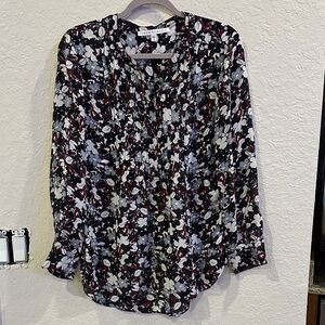 Veronica Beard Floral Blouse - size 12